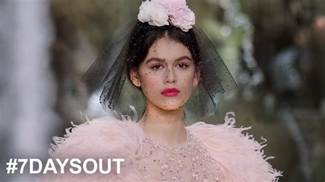 7 days out chanel haute couture fashion show